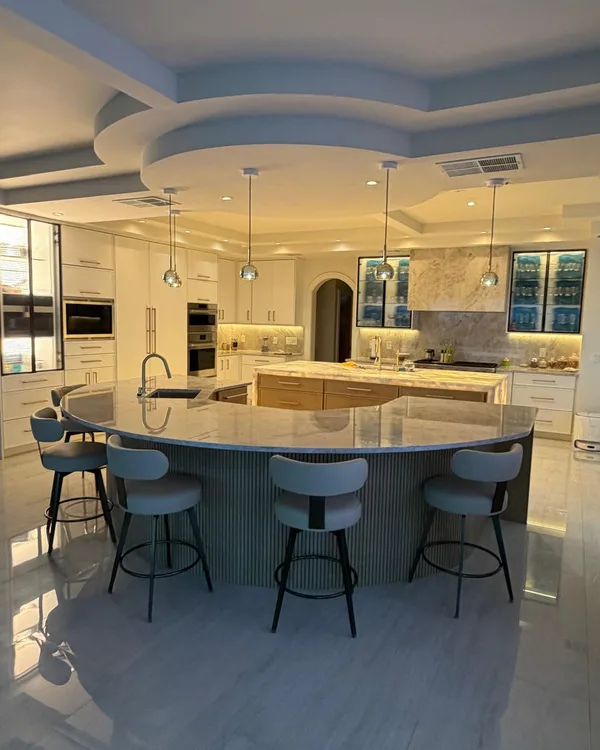 Kitchen remodeled by Bastos Solutions Corp