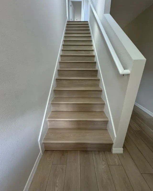 Finished: Staircases with plank treads