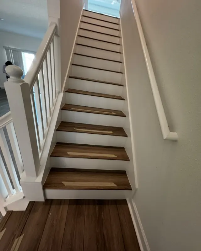 Finished: Staircases with plank treads